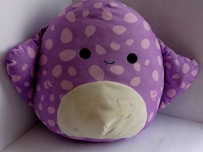 Squishmallows The Spotted Stingray 18" Purple Plush Stuffed Toy Jazwares