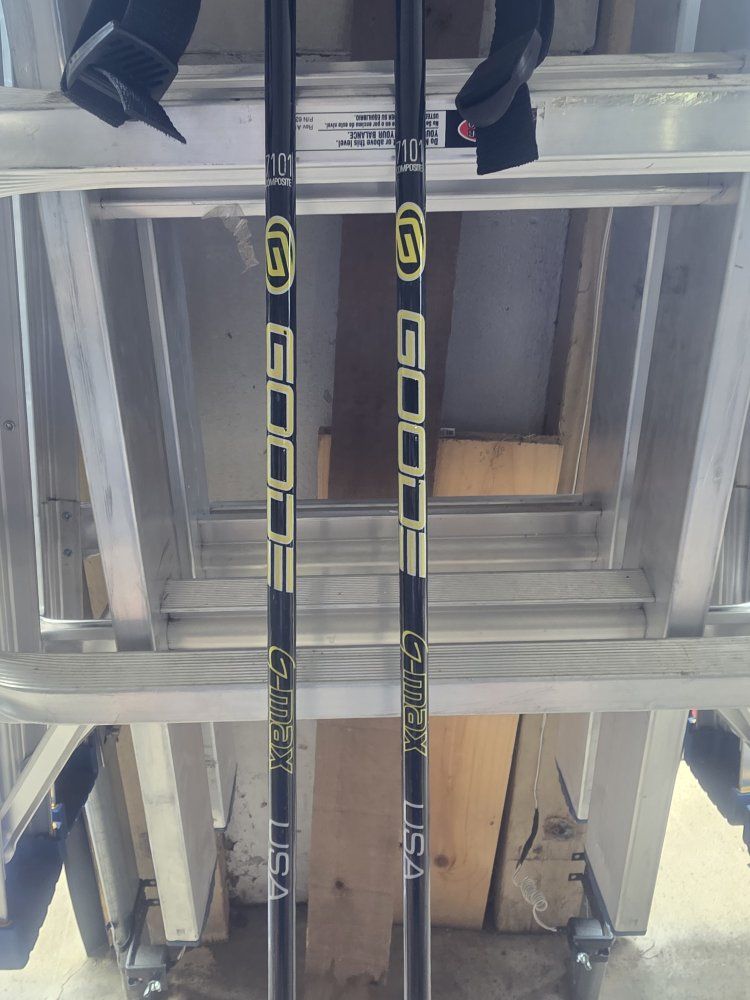 Goode G-Max 7101 Composite Ski Poles - Black & Yellow