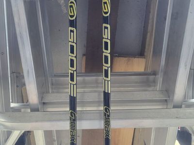 Goode G-Max 7101 Composite Ski Poles - Black & Yellow