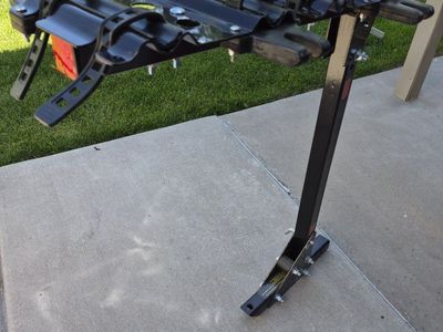 Buyers 4-Bike Hitch Mounted Bike Rack - Fits 2" Receivers, Towing Capacity 3,500 lbs.