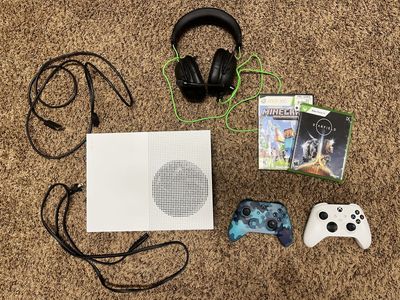 Xbox One S Full Setup w/games