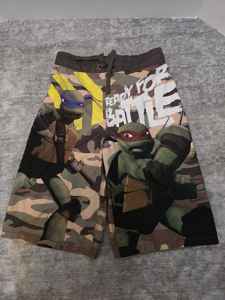 Boys Teenage Mutant Ninja Turtles swim trunks size 10