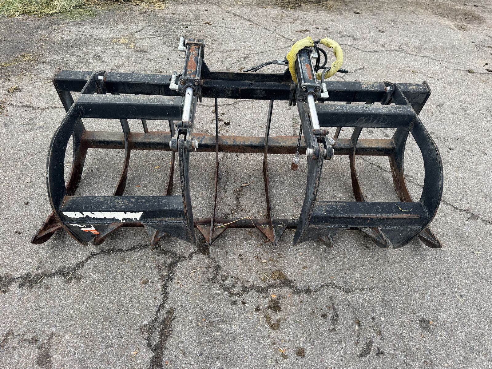 72 inch skid steer grabber.