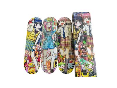 MR/KK KaiKai Skateboard Deck Art NTWRK HIGH SCHOOL STORY!