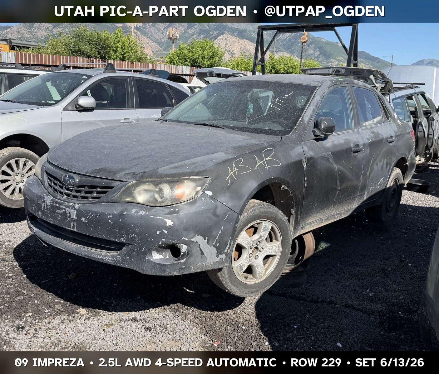 2009 Subaru Impreza Parts - UTPAP Ogden