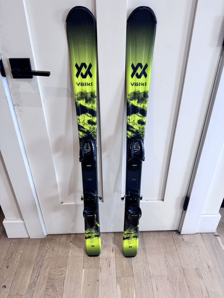 Volkl Deacon JR Kids Skis 110 CM