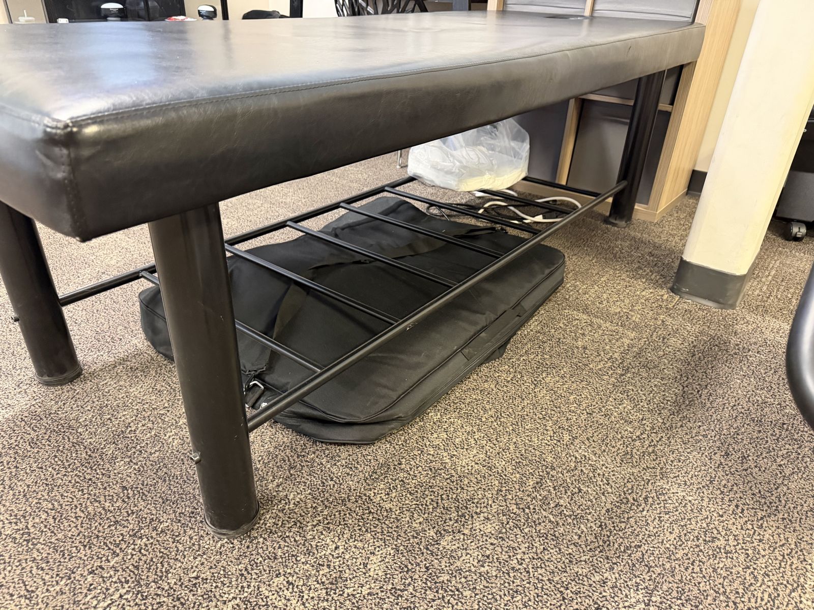 Massage table