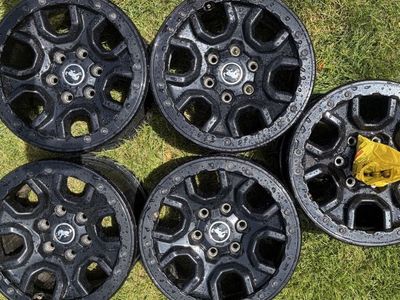 OEM Ford Bronco 17x8.5 Rims/Wheels - Set of 5