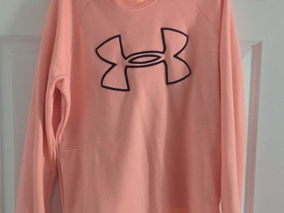 Women's Under Armour Hoodie -bright orange Size S
