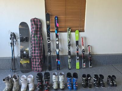 Skis - Boards - Boots - Moving Sale