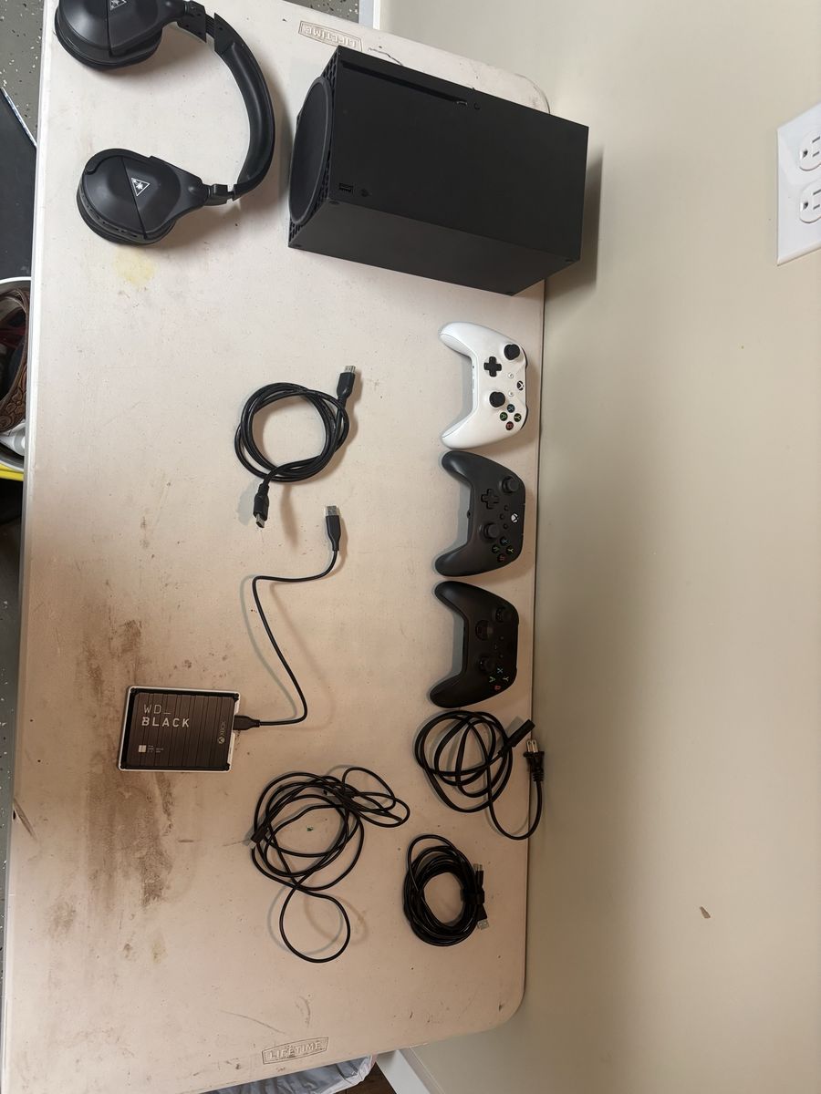 Xbox series x with extras