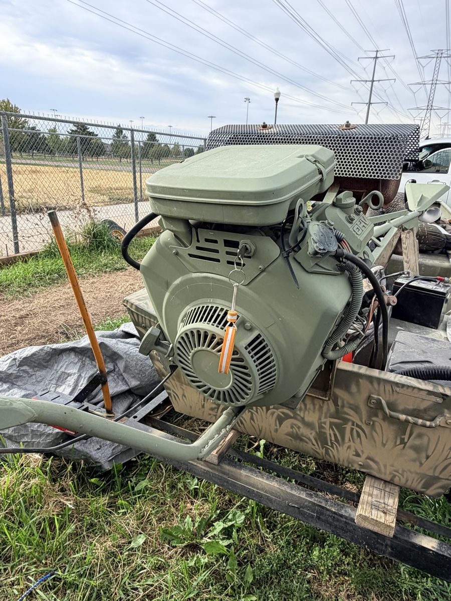 23 hp mud motor with long tail