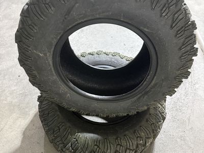 Two Kenda Reaper Turf 10" Tires for Zero-Turn Mower