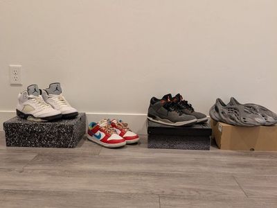 jordans, nikes, yeezy