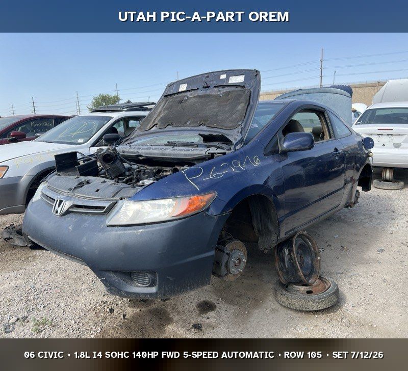 2006 Honda Civic FA Parts - UTPAP Orem