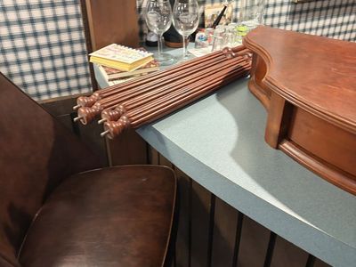 Antique entry table