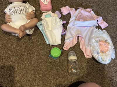 Reborn Baby Doll "Mama's Lil Man" with Outfits, Diapers, and Accessories