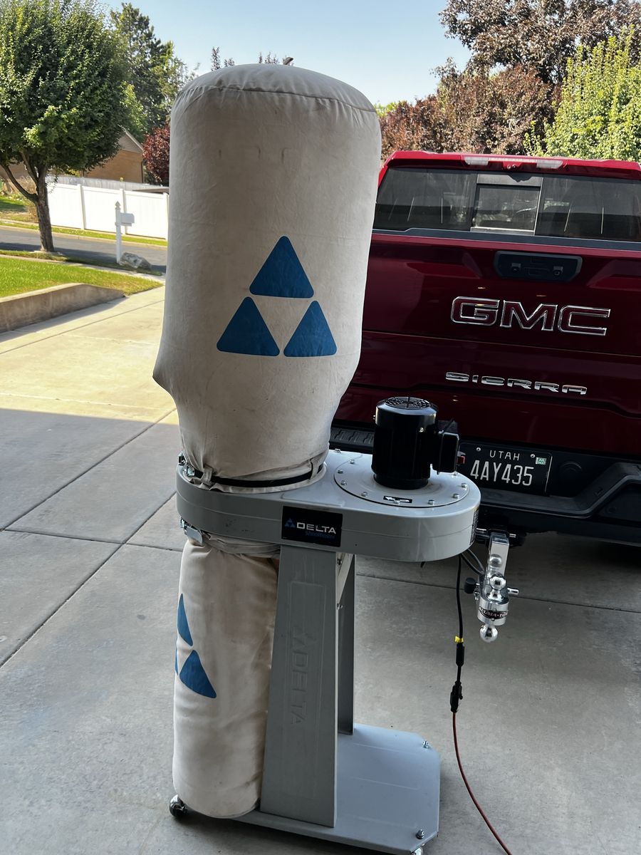 DELTA Shopmaster AP400 Dust Collector - Industrial Strength, 1 hp Motor, Portable(pending)