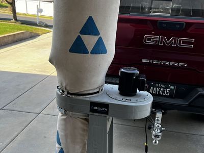 DELTA Shopmaster AP400 Dust Collector - Industrial Strength, 1 hp Motor, Portable(pending)