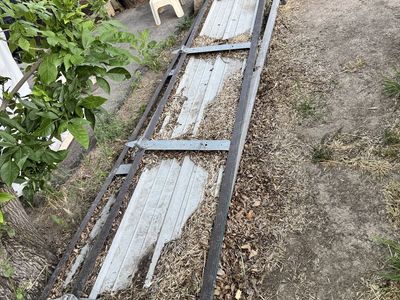 Free aluminum garage door