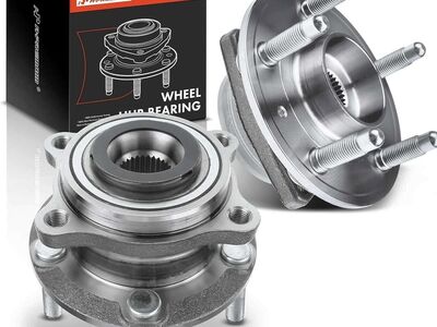 Hyundai / Kia Front Wheel Bearing and Hub Assembly 5-Lug Set