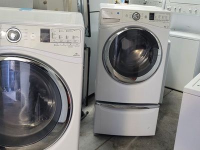 Whirlpool.duet matching washer electric jar set