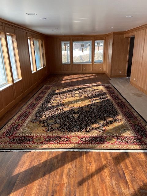 12x18' rug, 100% wool, knotted by hand - replica of world's oldest dated carpet