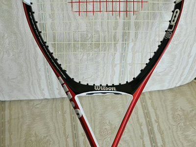 Wilson NCode Oversized Tennis Racket 4 3/8 Grip