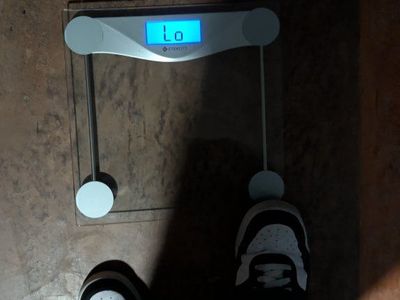 Etekcity Digital Body Weight Scale - Clear Glass