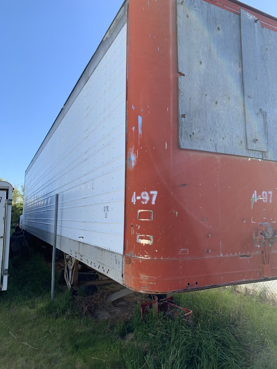 Semi storage trailer 40’