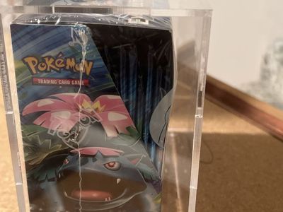 Pokémon TCG XY Evolutions Booster Box Sealed in Acrylic Display Case