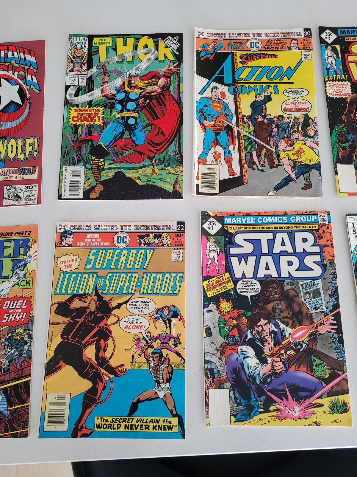 Comics DC and Marvel Collection from the 1970's
