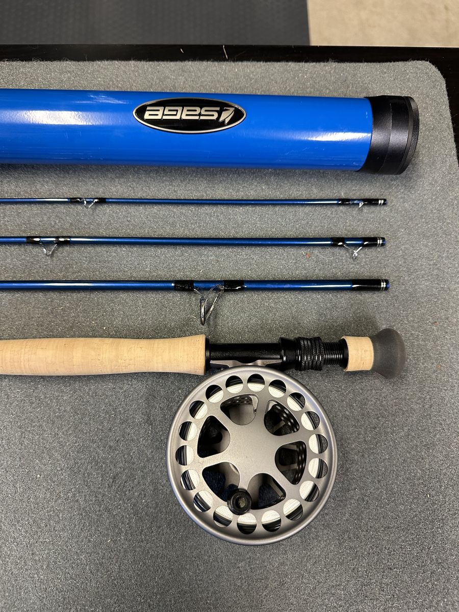 Fly Rod Sage Salt 8Wt 9' with Lamson Reel