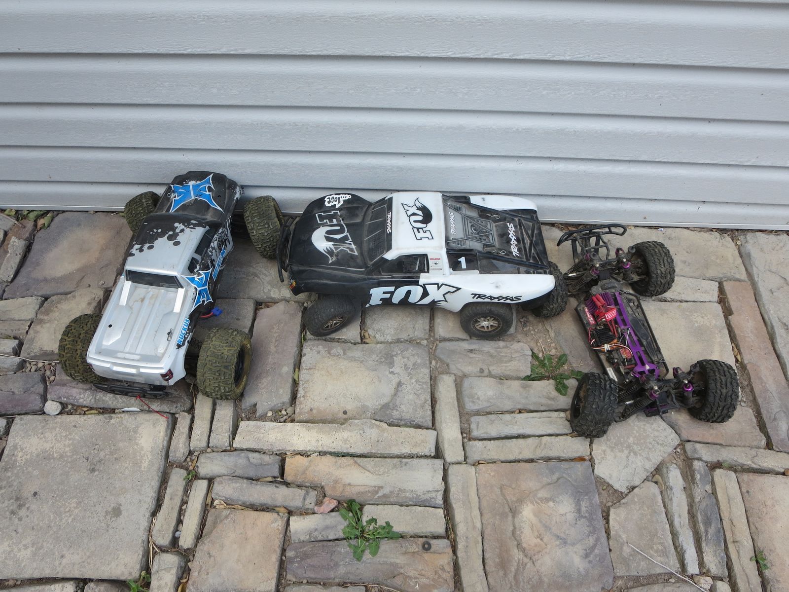 Used Traxxas FOX RC Cars - Lot of 3 Remote Control Vehicles
