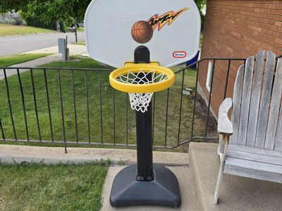 Little Tikes Easy Score Basketball Hoop Set for Kids - Adjustable Height, Portable Base