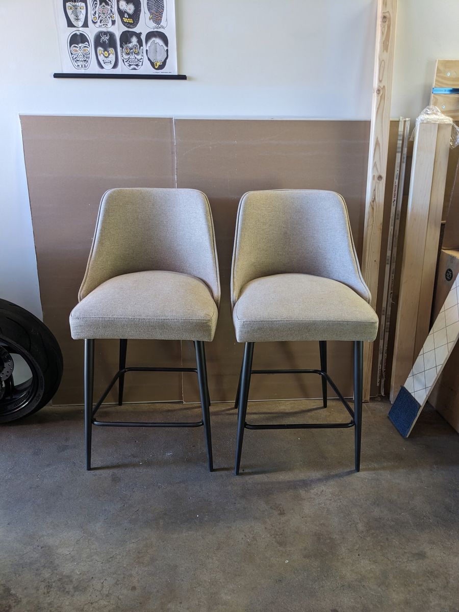 Counter Height Bar Chairs (2)