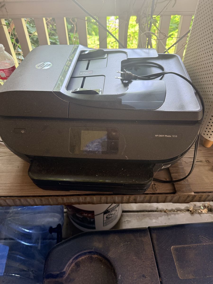 FREE HP ENVY Photo 7858 All-in-One Wireless Inkjet Photo Printer - Print, Scan, Copy
