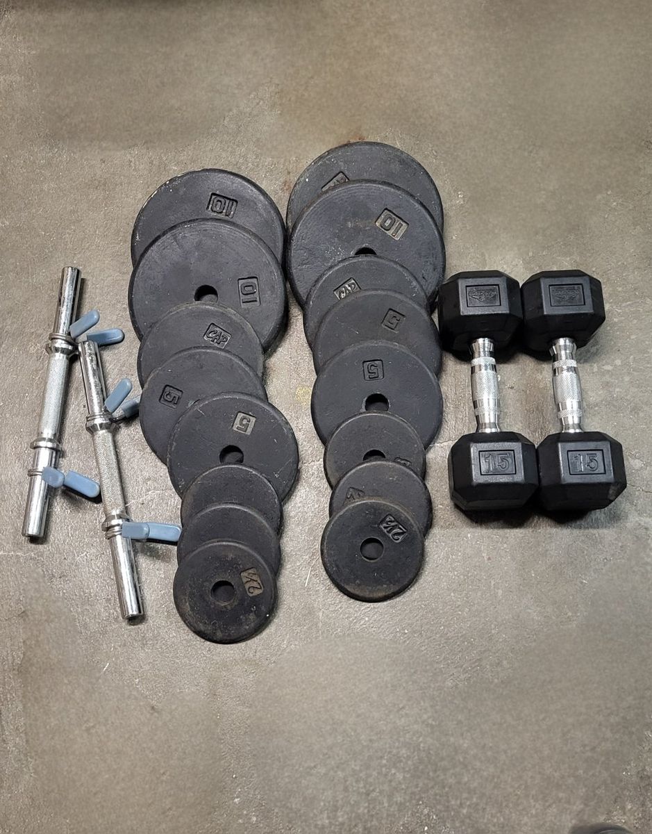 dumbbells 115 pounds