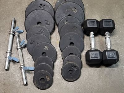 dumbbells 115 pounds