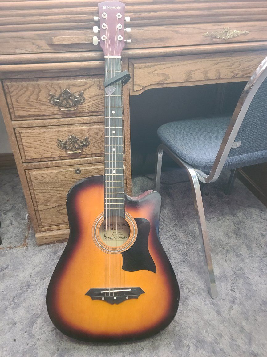 Joymusic JOY-201K Acoustic Guitar - Sunburst Finish