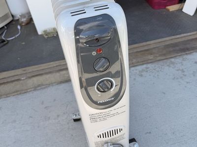 Plug in electric oil heater