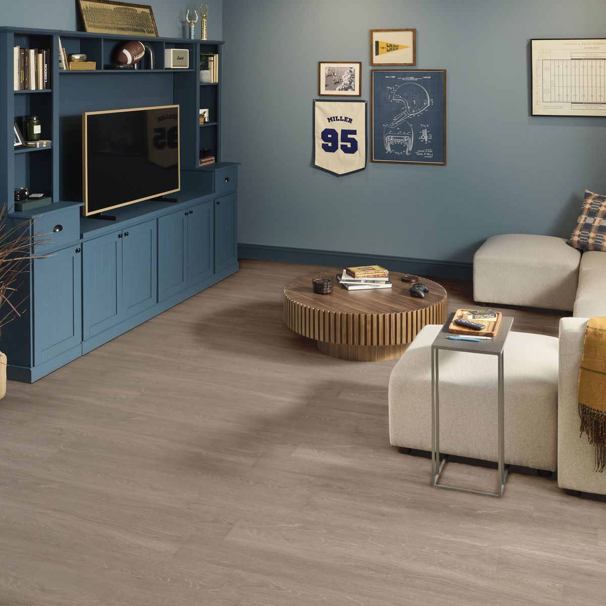 Shaw Uptown Now LVP Flooring Package - 750 sq ft with Adhesive and Roller