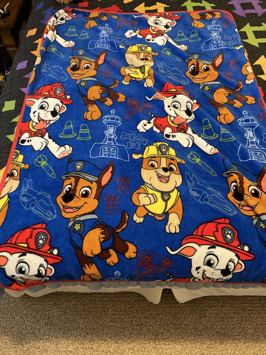 Paw Patrol throw blanket