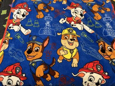 Paw Patrol throw blanket