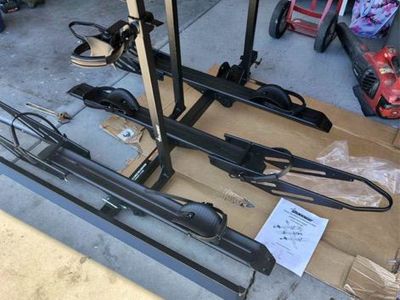 3 Bikes Racks With Ramp New