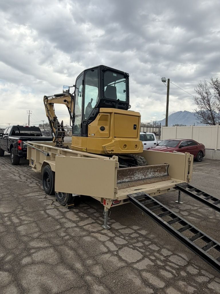 40 Class Mini Excavator and Dump Trailer Combo. Serious Production Combo!!