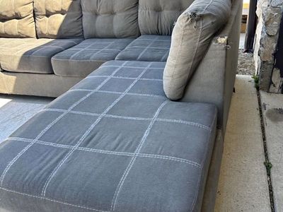 Ashley Furniture Gray Sectional with