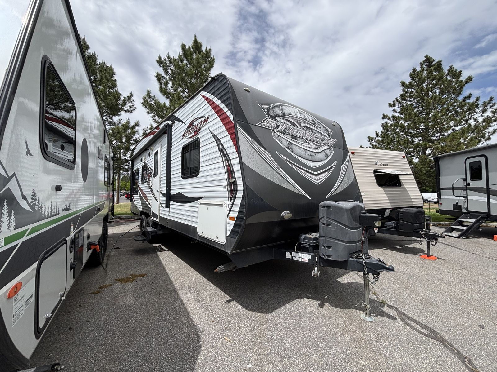 2015 Forest River Stealth 2313 - toy hauler!