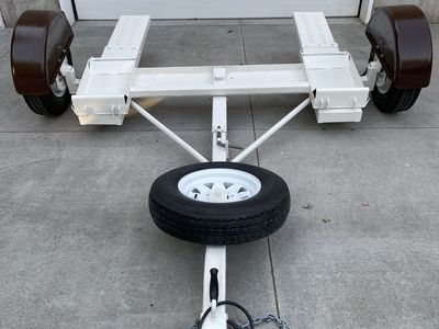 Heavy-Duty Tow Dolly for Car or ATV with Spare Tire - Excellent Condition