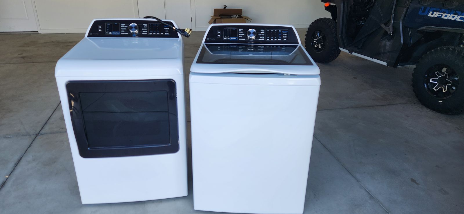 GE Profile Series Washer and Dryer
